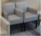 ZSS26014-Item #006-Single Sofa (PU Leather Light Grey)