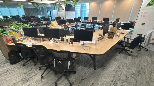 ZSS26011-Item #006-Boomerang Table (Fixed Height)