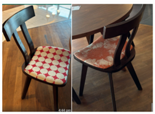 041-ZSS24038-Cushion Seat Dining chair w/ solid wood base