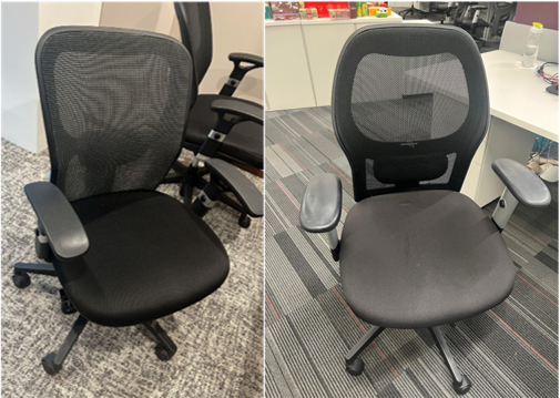 ZSS26015-Item 001-Task Chair with casters (Black)