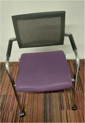 ZSS26016-Item 051-Meeting Room Chair (Purple)