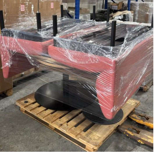 LNT_RR NO: 25369 - 2 Seater Sofa w/1 Sharing Table (Set)